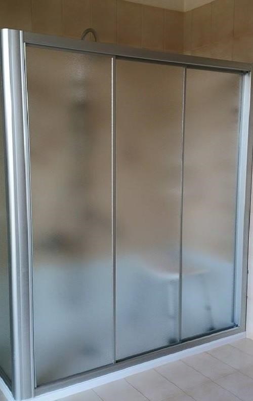 Box doccia Acrilico - Nicchia - porta scorrevole