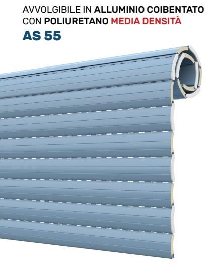 Tapparelle in alluminio coibentato
